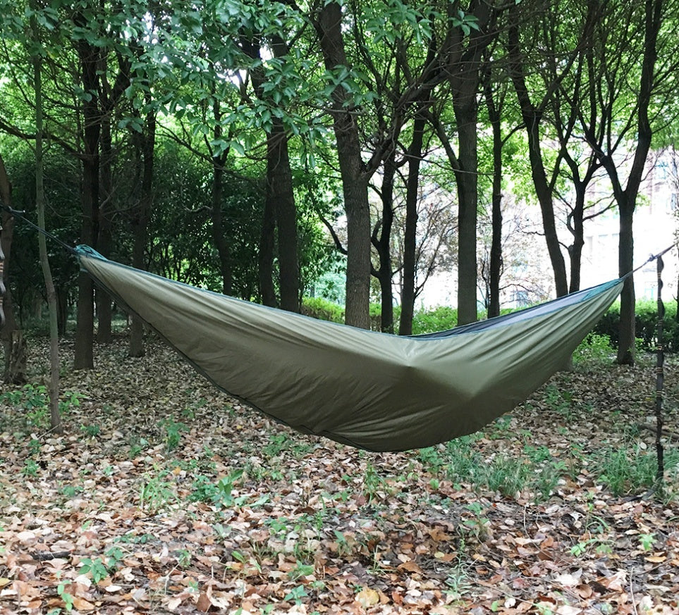 Outdoor Camping Warm Cover Cotton Hammock