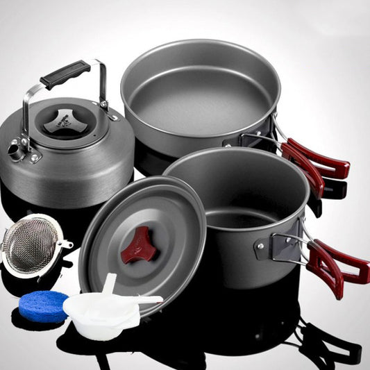 Camping Cookware Pot Set