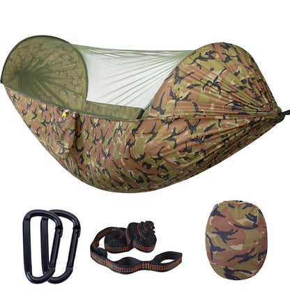 Automatic Quick-opening Mosquito Net Hammock Outdoor Double Camping Hammock