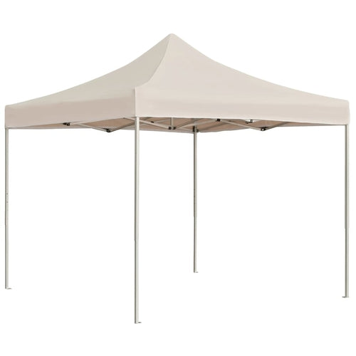 Professional Folding Party Tent Aluminium 236.2"x118.1" Cream