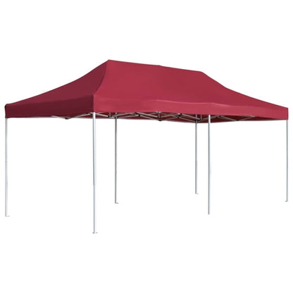 Professional Folding Party Tent Aluminium 236.2"x118.1" Cream