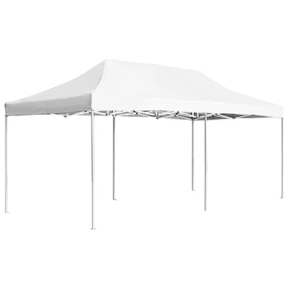 Professional Folding Party Tent Aluminium 236.2"x118.1" Cream