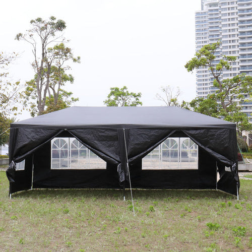 10'x20' Outdoor Party Tent with 6 Removable Sidewalls, Waterproof